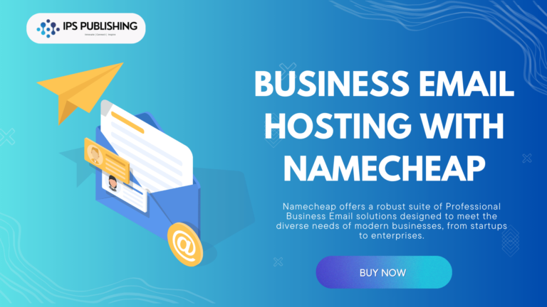 Business Email Hosting with Namecheap