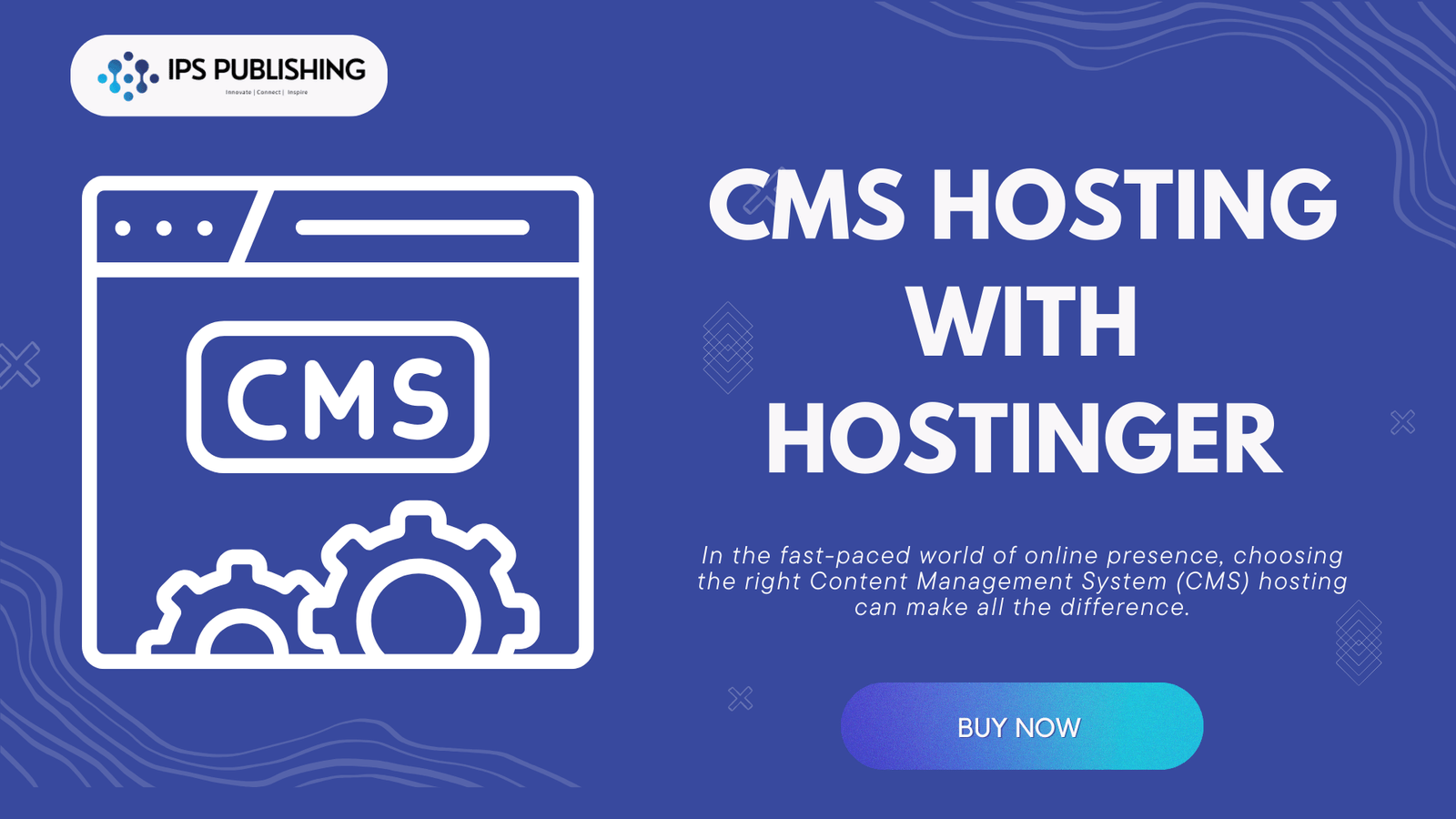 CMS Hosting with hostinger