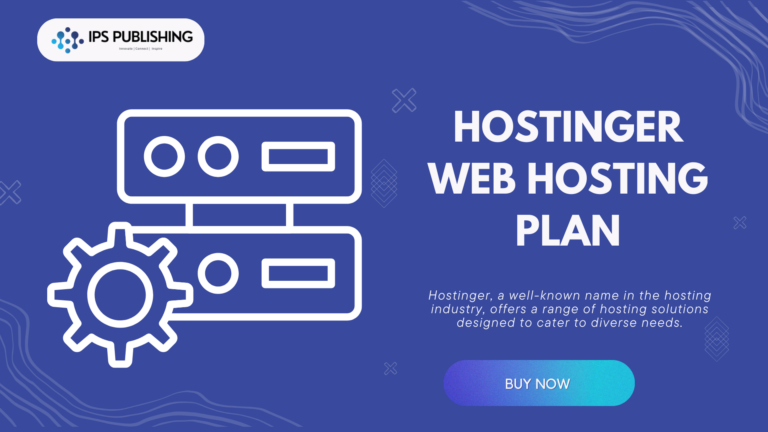 Hostinger Web Hosting Plan