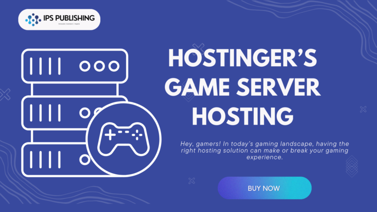 Hostinger’s game server hosting