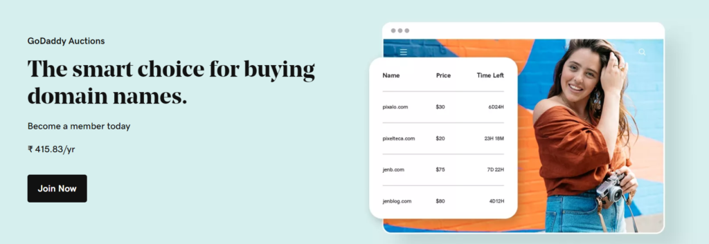 Godaddy Domain Auctions